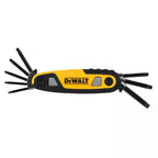 DeWalt Multi-Size Fold-Up Star Key Set 8 pc.