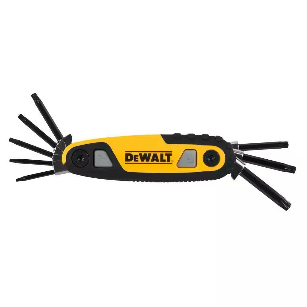 DeWalt Multi-Size Fold-Up Star Key Set 8 pc.