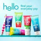 Pack of 3 hello Dragon Dazzle Blue Raspberry Kids Toothpaste, Fluoride