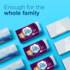 8 Family Boxes Puffs Ultra Soft Non-Lotion Facial Tissue, 124 Facial Tissues per
