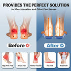 Men OrthoComfoot Plantar Fasciitis Relief Comfort Insoles Size 40 Low Arch