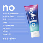 Pack of 3 hello Dragon Dazzle Blue Raspberry Kids Toothpaste, Fluoride