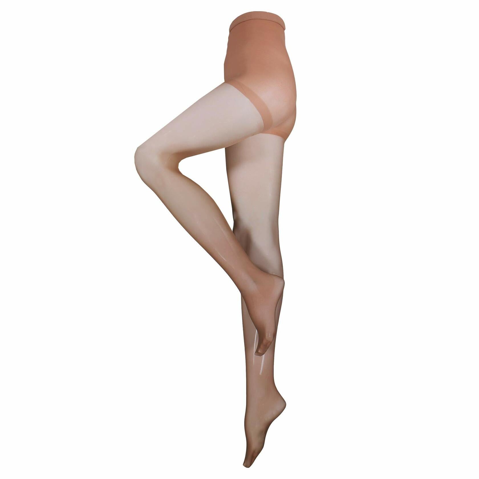 Women Truform Sheer Compression Pantyhose 8-15 mmHg Women's Shaping Tights 20...
