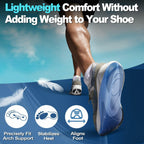 Men OrthoComfoot Plantar Fasciitis Relief Comfort Insoles Size 40 Low Arch