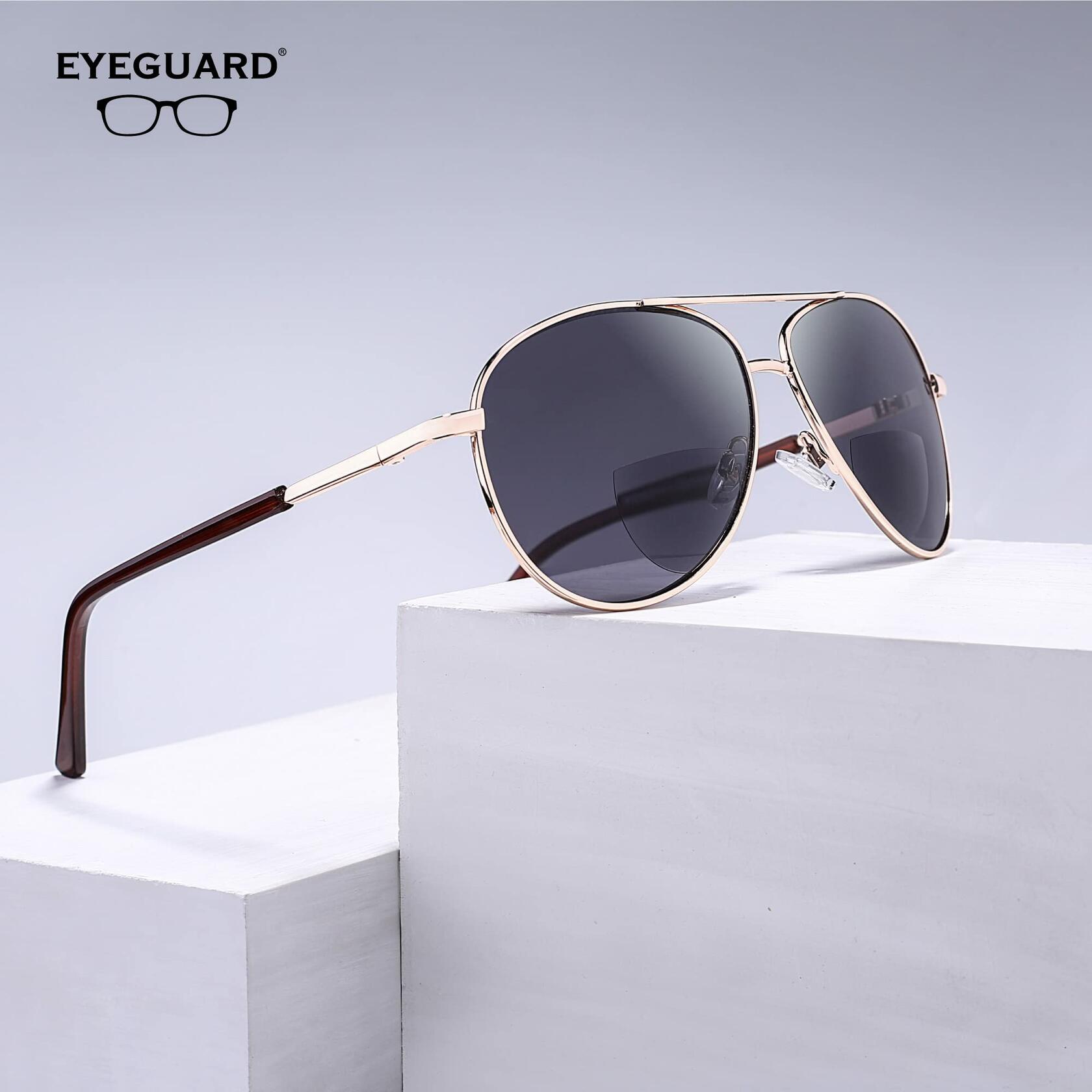 Unisex EYEGUARD Unisex Classic Style Bifocal Sunglasses Readers UV400 Protect...