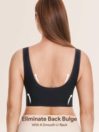 Seamless Daisy Bra for Women Front Closure Jelly Bras Soft,Post Surgery