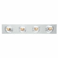Westinghouse Four-Light Bath Bar, Chrome 6641100