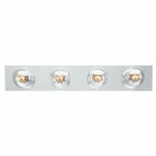 Westinghouse Four-Light Bath Bar, Chrome 6641100