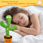 Interactive Baby Toys Dancing Talking Cactus Toy,Funny Gift for Infant 6-18