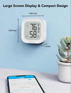 Govee WiFi Thermometer Hygrometer H5103, Indoor Bluetooth Temperature Humidity