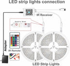 DAYBETTER LED Strip Lights 130ft Lights Strip for Bedroom, Desk, Indoor Room