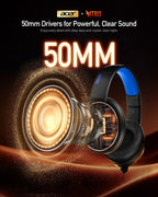 Acer 2.4GHz Flex Wireless Gaming Headset | Non-Stop 100H Battery | Dynamic 50mm