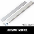 GORILLA GRIP 304 Stainless Steel Magnetic Knife Holder for Wall, 18 in, Magnet