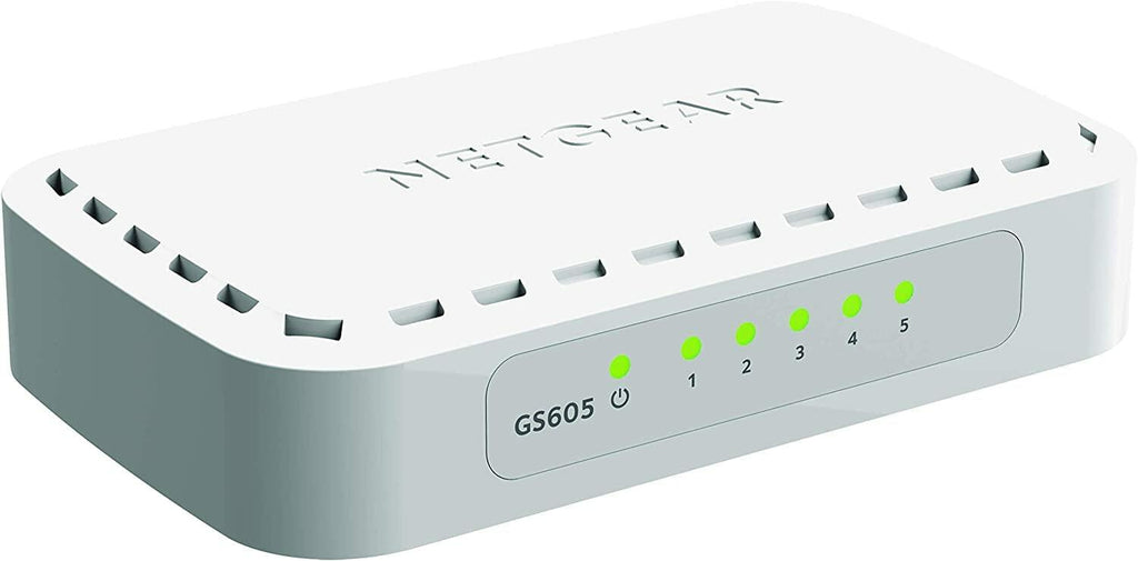 NETGEAR GS605 5-Port Gigabit Ethernet Switch