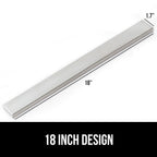 GORILLA GRIP 304 Stainless Steel Magnetic Knife Holder for Wall, 18 in, Magnet