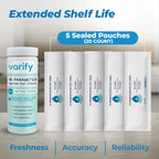 Varify 17in1 Complete Drinking Water Test Kit - 100 Strips + 2 Bacteria Tester