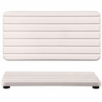 NiuYichee 2 PCS Water Absorbent diatomite Coasters, 7.1" x 3.5" Water Absorbing