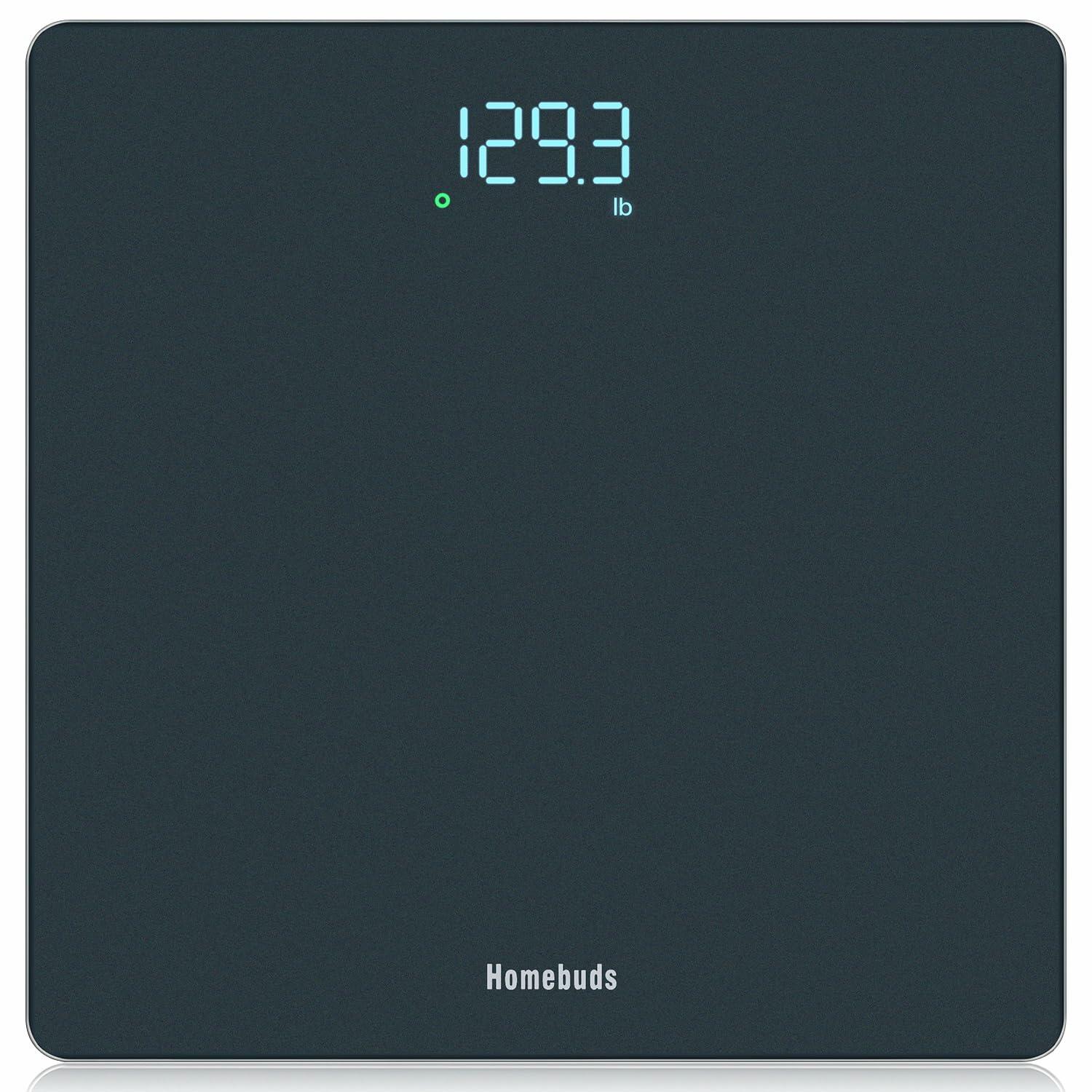 Homebuds Bathroom Scale for Body Weight, High Precision 0.1lb by Professional