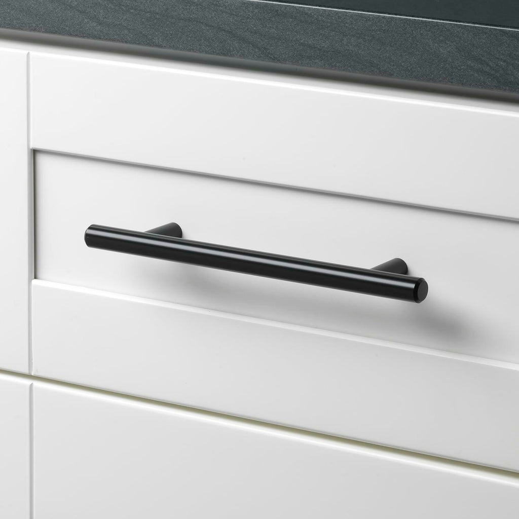10 Count GlideRite 5-1/16 Inch 128mm Center to Center Solid Cabinet Bar Pull