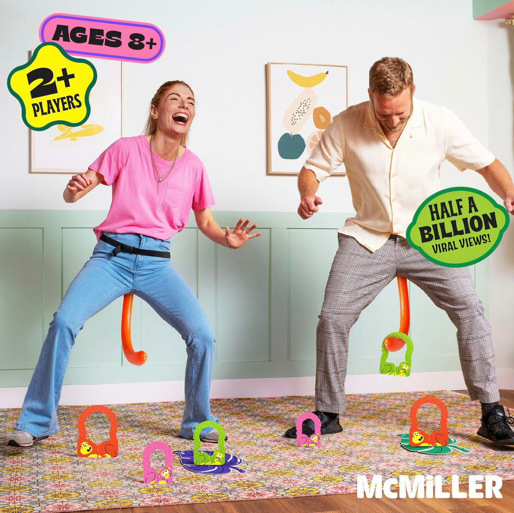 It’s Bananas! The Monkey Tail Game – Funny Family & Party Game for Kids & Adults