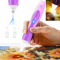 Electric Diamond Art Pens with Light, Quiet Suction Diamond Painting Pen,