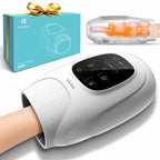 arboleaf Hand Massager with Heat and Compression, for Women Men Mom Dad, 6 Modes