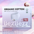 10 Count Organic Cotton Disposable Period Underwear for Women, Size L/XL