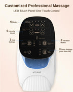 arboleaf Hand Massager with Heat and Compression, for Women Men Mom Dad, 6 Modes