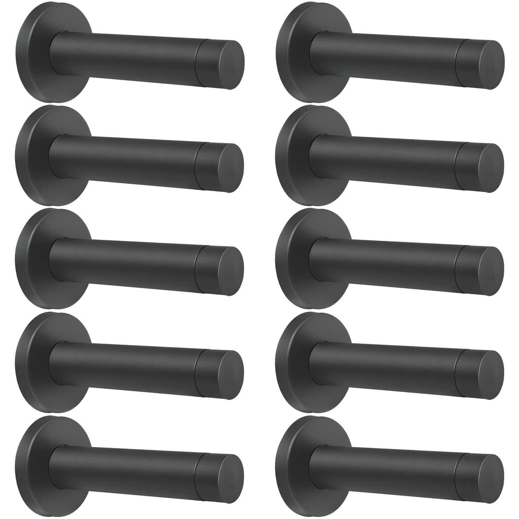 DOKU 10Pcs Door Stop, 3.5 Inch Heavy Duty 304 Stainless Steel Door Stopper with