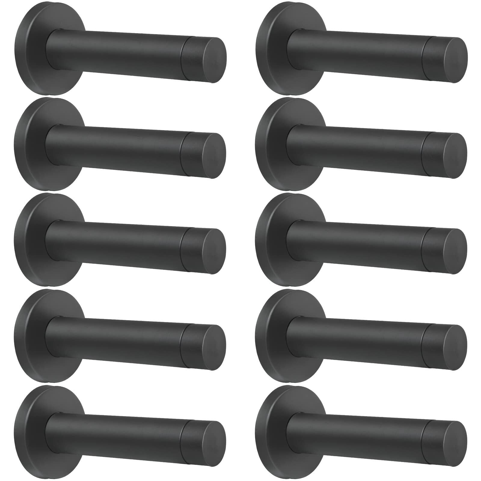 DOKU 10Pcs Door Stop, 3.5 Inch Heavy Duty 304 Stainless Steel Door Stopper with