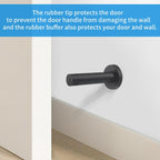 DOKU 10Pcs Door Stop, 3.5 Inch Heavy Duty 304 Stainless Steel Door Stopper with