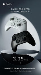 GuliKit ES PRO Fastest Wireless Controller – TMR Anti-Drift&Anti-Snapback