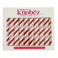 10pk Knobēz: Handlez Covers - Small Peppermint Stick Stretch Over Hardware