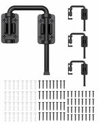 4 psc MeBantoo 2.36 Inch U Patio Sliding Door Loop Lock Latch - Stainless Steel