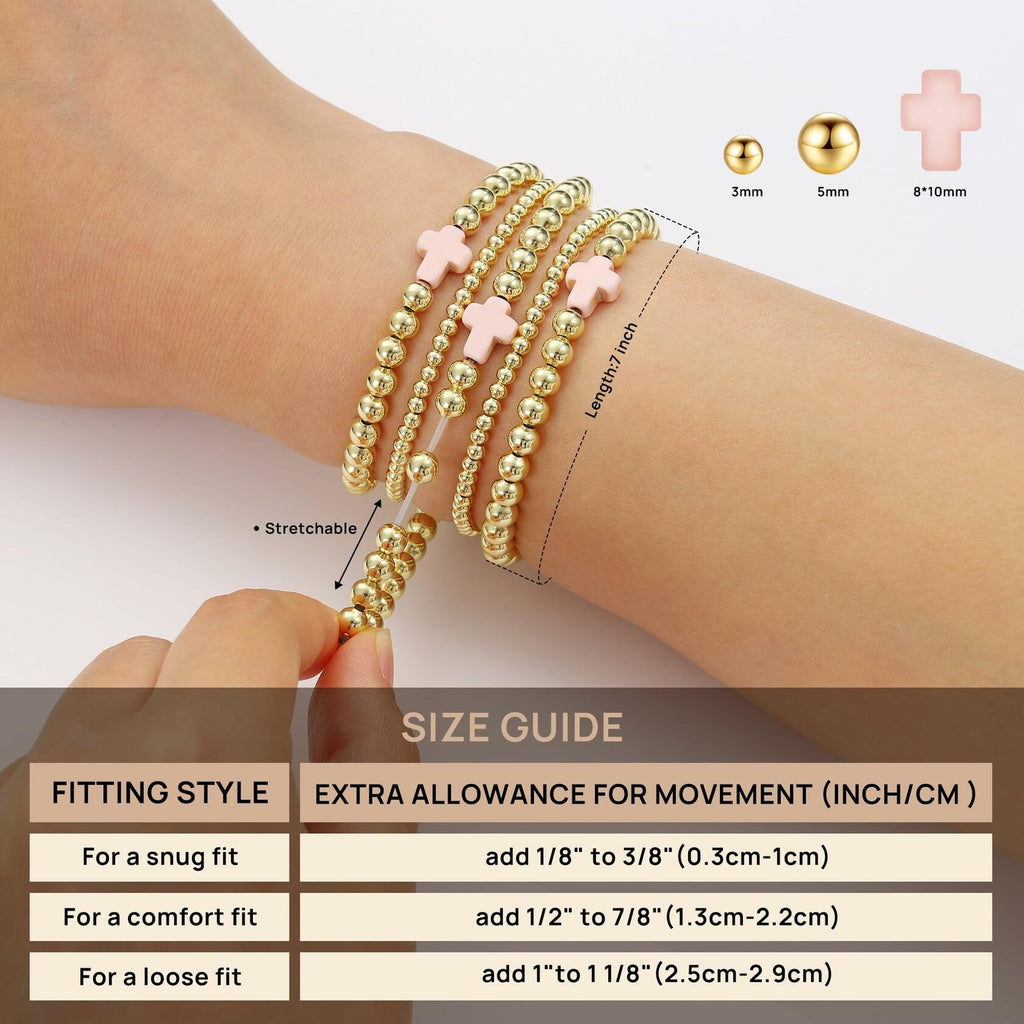 5 Psc Yoosteel Easter Gifts for Kids Teens Women Toddlers - 14k Gold Plated