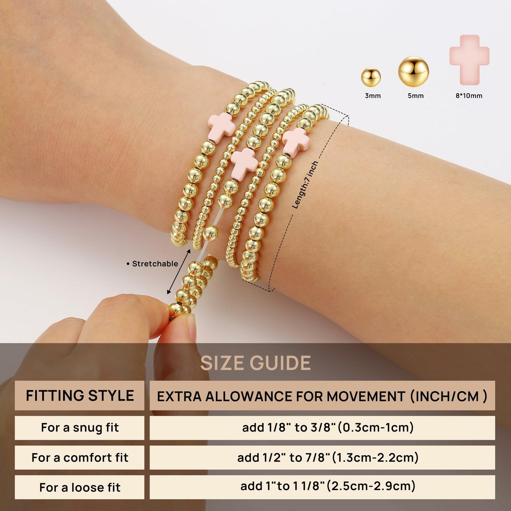 5 Psc Yoosteel Easter Gifts for Kids Teens Women Toddlers - 14k Gold Plated