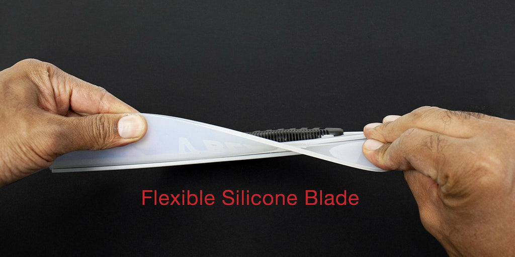 Detailer's Preference Silicone Water Blade Windshield Squeegee for Cars,