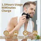 SHPAVVER Head Shavers for Bald Men: 5-in-1 Upgraded Electric Razor - IPX7