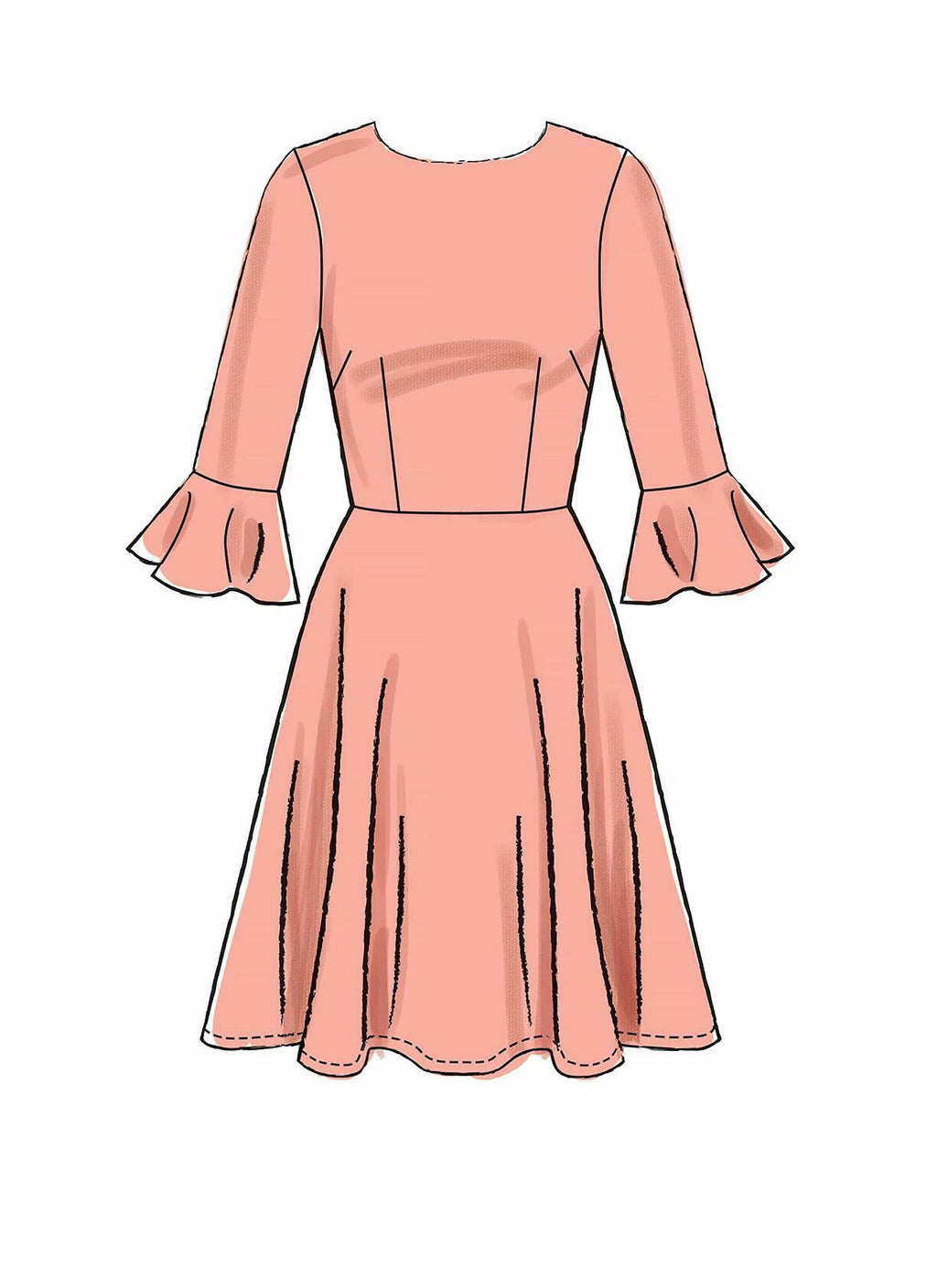McCall Pattern 18W-20W-22, Various Colours