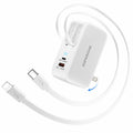 SUPERONE Retractable Charger with Dual USB Ports, 78W Retractable Wall Charger