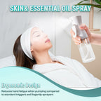 Rifrafs Fine Mist Spray bottles, Continuous Spray Bottle for Hair, Refillable