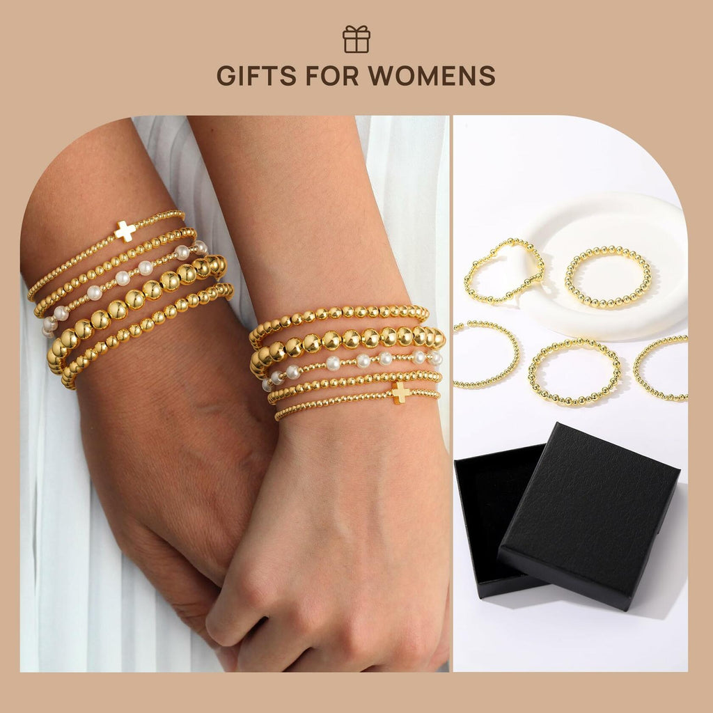 5 Psc Yoosteel Easter Gifts for Kids Teens Women Toddlers - 14k Gold Plated