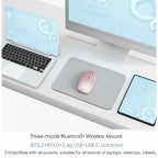 PEIBO Bluetooth 5.2 Mouse, Rechargeable Wireless Mouse for MacBook, iPad Pro,