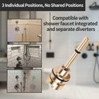 RP71718 3-Function Non-Shared Diverter Cartridge Compatible With RP71718
