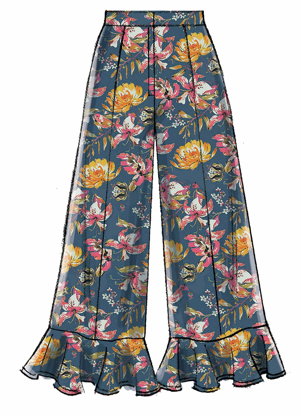 McCall's Patterns McCall's Women's Loose Fitting Shorts and Pants, Sizes 14-22