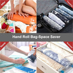 ALMING Compression Bags - Travel Essentials - 12 Pack Space Saver Bags - No