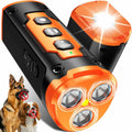 JTJTXL 1-Touch Dog Bark Deterrent Devices with 3 Sonic Heads, Portable 50ft