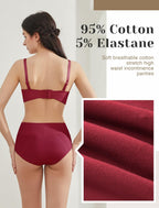 3 Pack XL Washable Leakproof Period Underwear - Reusable Incontinence Panties