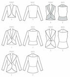 McCall's Patterns M7254 Misses' Cardigans, Y (X-Small-Small-Medium)