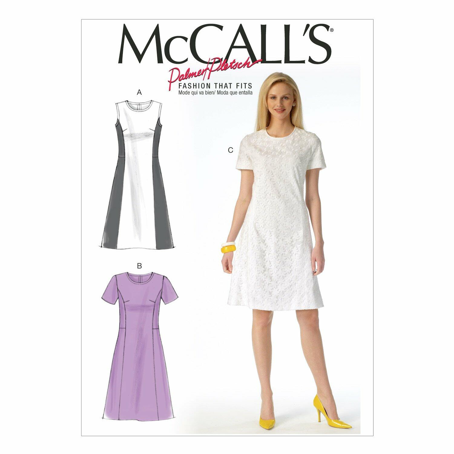 McCall's Patterns M7169 Misses'/Women's Dresses Sewing Template, RR
